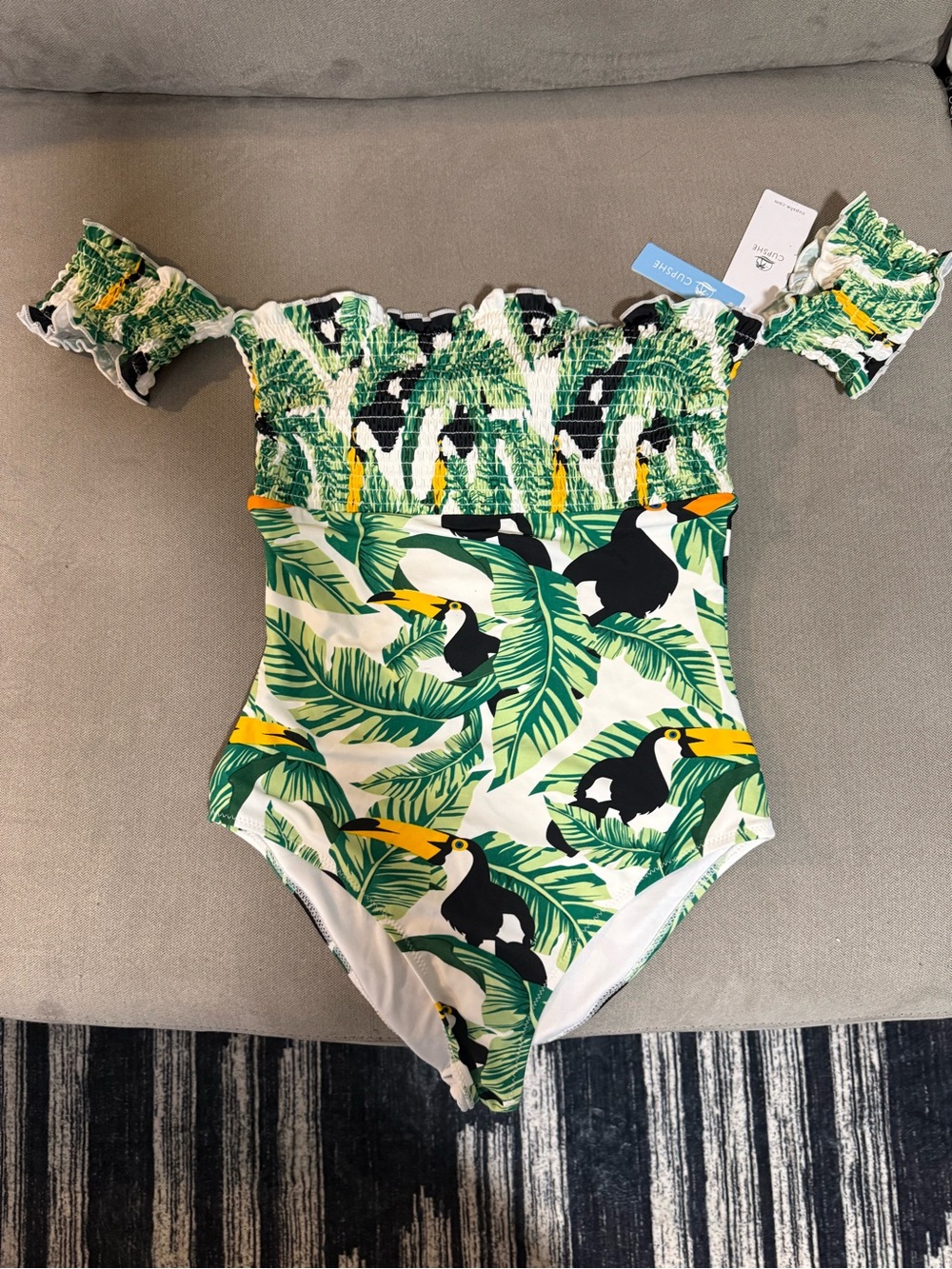 CupShe Tropical One-Piece Swimsuit